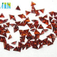 glamour CZ trillion cut right triangle synthetic stones cubic zirconia price